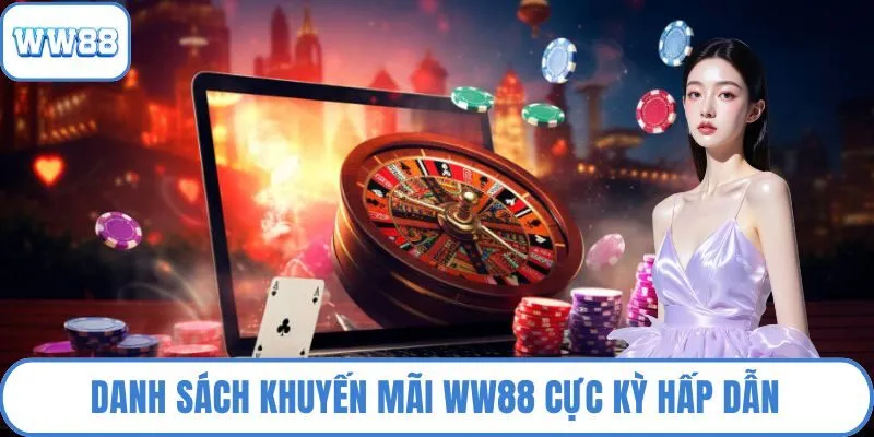 Danh sách khuyến mãi WW88 cực kỳ hấp dẫn