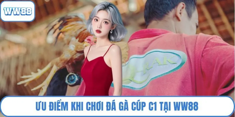 Ưu điểm khi chơi đá gà cúp C1 tại WW88